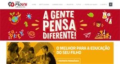 Desktop Screenshot of colegioprouni.com.br